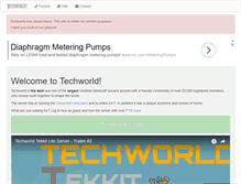 Tablet Screenshot of minecraft-techworld.com